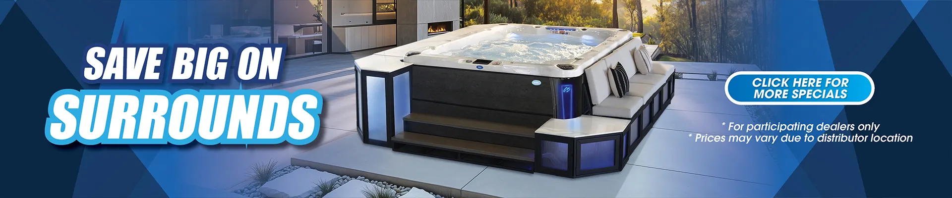 Calspas hot tub being used in a family setting - Lauderhill