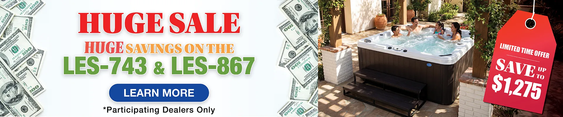 Calspas hot tub being used in a family setting - Lauderhill